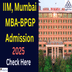 IIM Mumbai MBA BPGP Admission 2026 Open; Check Round-Wise Schedule Here